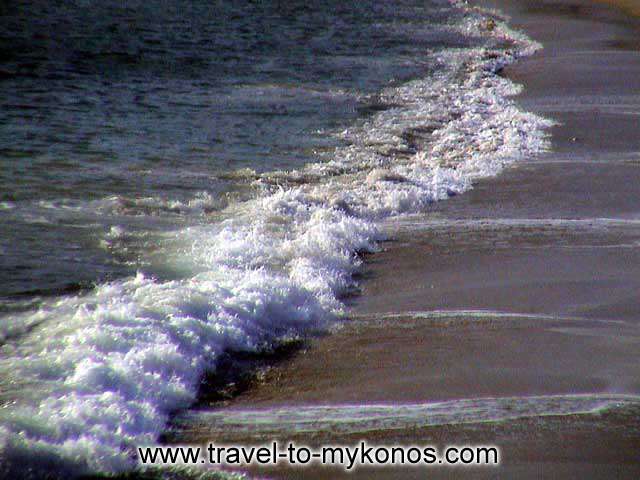 AGIOS STEFANOS BEACH - The Aegean Sea when she is become rough...