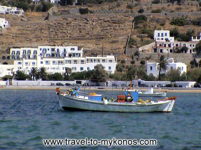 MYKONOS MIKRI AMMOS - A view of the beach of Mikri Ammos.