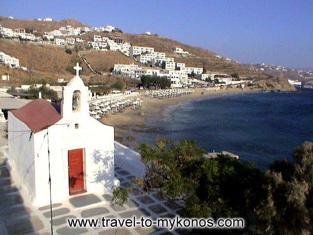 AGIOS STEFANOS BEACH - The region took her name from the small church that is built in the end of the gulf.