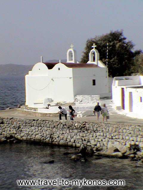 AGIOS IOANNIS BEACH - A picturesque church which is built near to the sea.