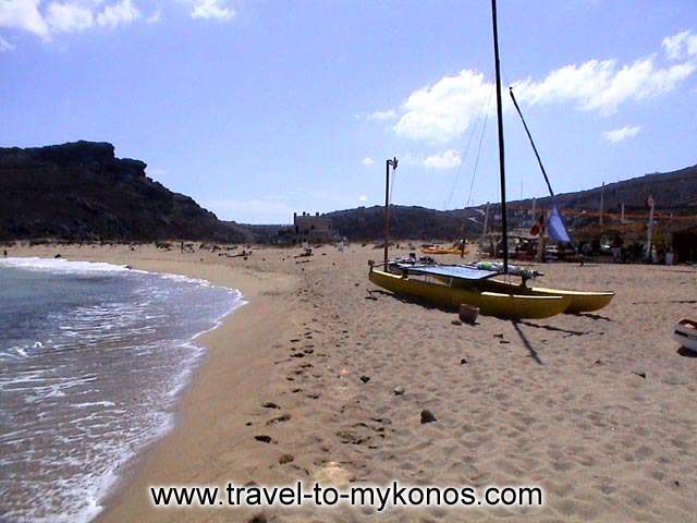 PANORMOS BEACH - Panormos is a beautiful sandy beach that is found to the north side of Mykonos.