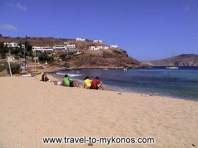 PANORMOS BEACH - A quiet beach in which you can enjoy with your friends the golden beach and the clean waters.