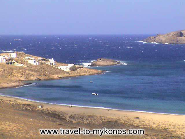 AGIOS SOSTIS BEACH - The long sandy beach is the characteristic of Agios Sostis.