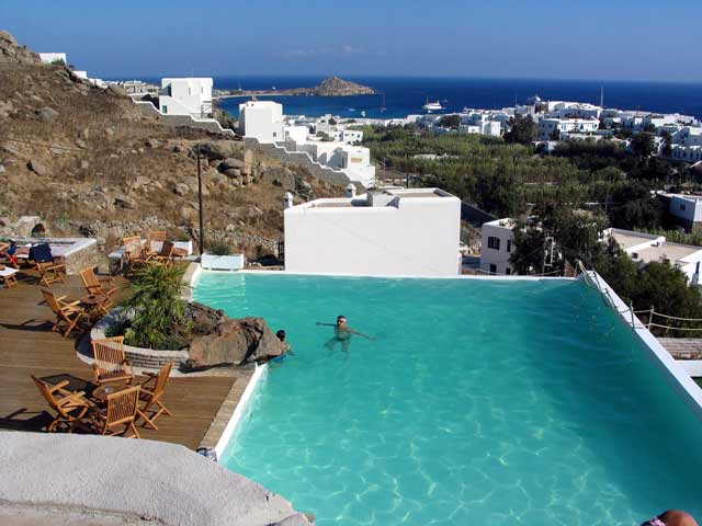Photo of the pool roof CLICK TO ENLARGE