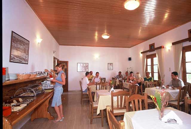 The reception of New Aeolos hotel CLICK TO ENLARGE