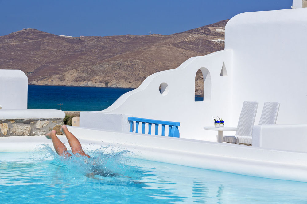 TERRA MALTESE IN  Ftelia Mykonos Cyclades islands