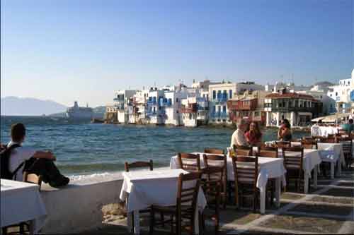 Mykonos awarded No 1 island in Europe by Conde Nast Traveller Readers Choice Award. <br><br>

If a person can name only one Greek island, it is bound to be this one. Famous in the 1960s, when Jackie and Ari Onassis put it on the map, it soon became the gay capital of the vacation world. Now, while still very rainbow flag, Mykonos is having a second coming as the chic see-and-be-seen Eurotrash island (jostling for first place with Ibiza). It is as whitewashed and pretty as its trillion pictures would suggest, and it is distinguished by a couple of unusual features: Mykonos Town, with its windmills and mazelike, stone-paved streets, as well as the gallery-bar-club neighborhood known as Little Venice for its Venetian-style houses lining the water.  <br><br>

The island nightlife is infamous, particularly the dance-till-dawn nightclubs. <br><br>

The other draw of this island is, of course, the beach. There are several famous golden-sand stretches: Psarou is close to town and attracts a glam crowd; Panormos, on the north coast, is quieter and more protected from the wind; Platis Gialos is lined with hotels and popular with families. The most renowned beaches in the Cyclades—perhaps even in all of Greece—are Paradise and Super Paradise, two bacchanalian strands on the south coast. They are fun for a day, but once you get tired of the blaring disco soundtrack and Girls Gone Wild vibe, head to more grown-up Elia,  which brings in a nice mix of straight and gay, nudist and clothed (all beaches on Mykonos are clothing-optional to a certain extent), has a good taverna, and provides access to water sports if you are feeling active. <br><br>
 
More info on <a href=http://www.concierge.com/tools/travelawards/readerschoice/islands target=_blank>Condé Nast Traveler:
2010 Readers Choice Awards</a>